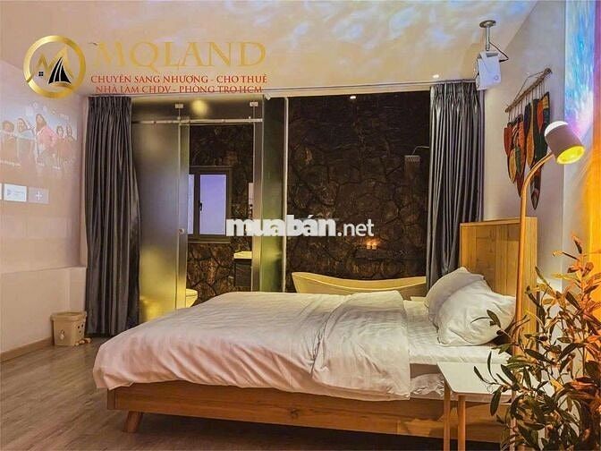 Sang Hợp Đồng Homestay :7p setup trải nghiệm, Bồn tắm riêng từng căn