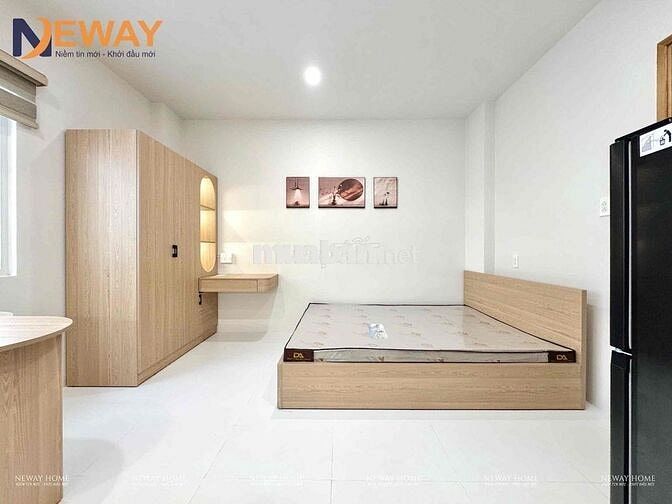 Studio Cao Cấp MỚI – Full Nội Thất, Cửa Sổ Thoáng, Gần Etown Sân Bay