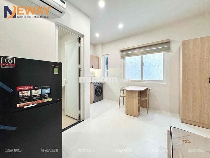 Studio Cao Cấp MỚI – Full Nội Thất, Cửa Sổ Thoáng, Gần Etown Sân Bay