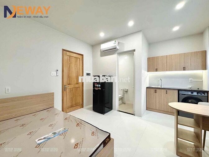 Studio Cao Cấp MỚI – Full Nội Thất, Cửa Sổ Thoáng, Gần Etown Sân Bay