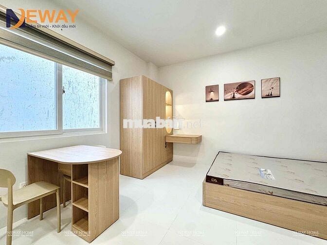 Studio Cao Cấp MỚI – Full Nội Thất, Cửa Sổ Thoáng, Gần Etown Sân Bay