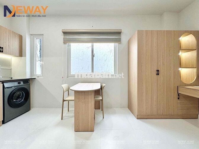 Studio Cao Cấp MỚI – Full Nội Thất, Cửa Sổ Thoáng, Gần Etown Sân Bay