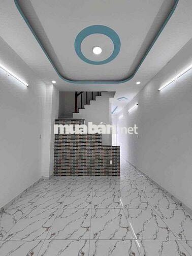 Nhà Mới 1 Lầu Ngay Ngã Ba Tân Kim - KDC Đông Đúc . Giá tổng 890 Triệu