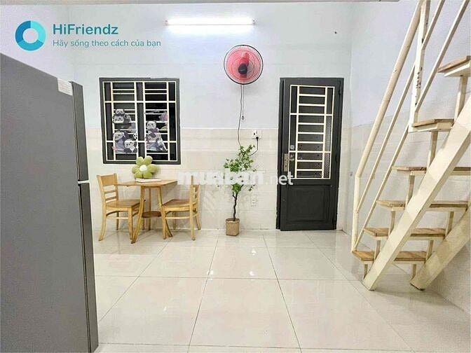 PHÒNG CÓ GÁC ĐẦY ĐỦ NỘI THẤT | THANG MÁY NGAY VƯỜN LÀI - PHÚ THỌ HOÀ