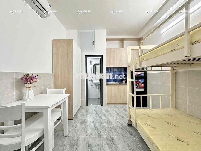 🍭Phòng Studio Cửa Sổ Trời Sẵn Tủ Lạnh Máy Lạnh | Gần Đại học Văn Hiến🍭