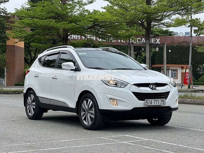 Hyundai Tucson 2.0 AT 2014 Trắng Xăng Tự động