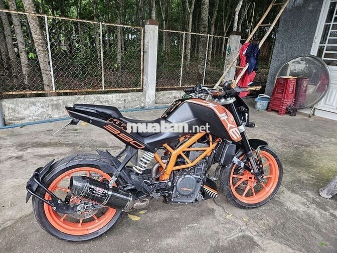 KTM Duke 390 38000 km Đen Cam