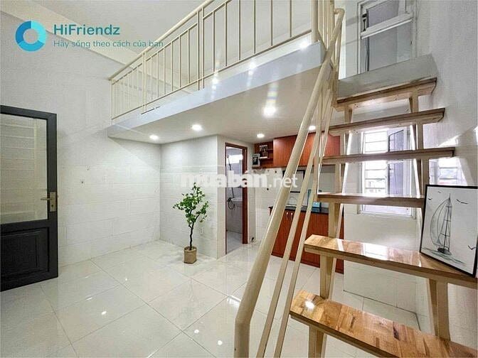 PHÒNG CÓ GÁC ĐẦY ĐỦ NỘI THẤT | THANG MÁY NGAY VƯỜN LÀI - PHÚ THỌ HOÀ