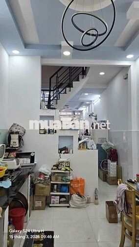 💥Cho thuê nhà 1trệt 1lững 1lầu DT 3X18 Hẽm xe otô