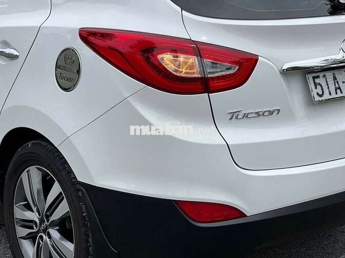 Hyundai Tucson 2.0 AT 2014 Trắng Xăng Tự động