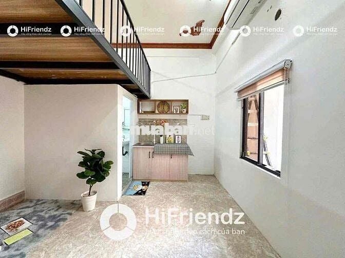 Cho Thuê Phòng Gác Cửa Sổ Trời Full Nội Thất Gần Luỹ Bán Bích Đầm Sen
