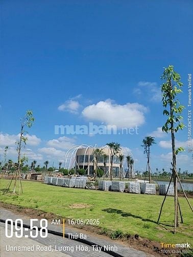 BÁN ĐẤT DRAGON EDEN LONG AN - SỔ ĐỎ SẴN - NGANG 5X18M . 90m2