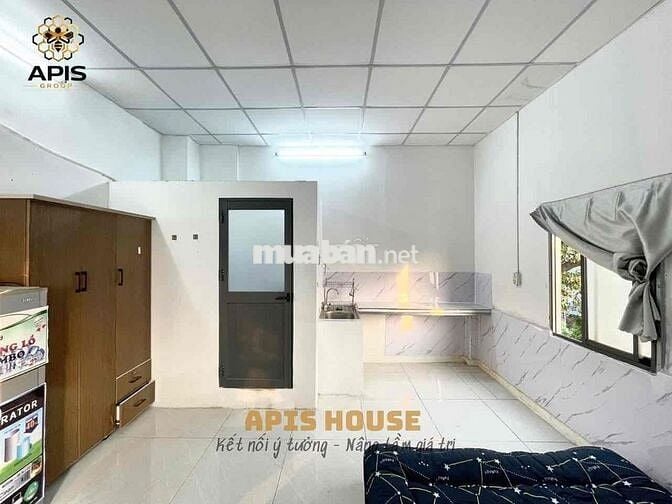 PHÒNG STUDIO CỬA SỔ TRỜI THOÁNG MÁT - FREE XE, SẴN NỘI THẤT, AN NINH