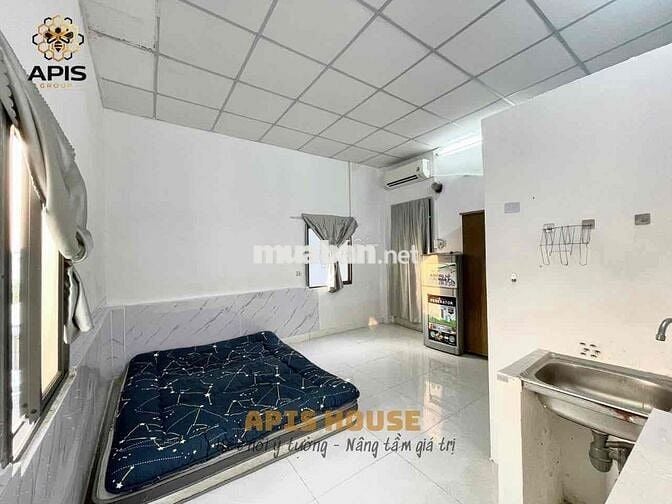 PHÒNG STUDIO CỬA SỔ TRỜI THOÁNG MÁT - FREE XE, SẴN NỘI THẤT, AN NINH