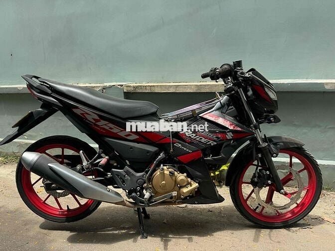 Suzuki Raider R150 Côn tay Đen, Đỏ Việt Nam