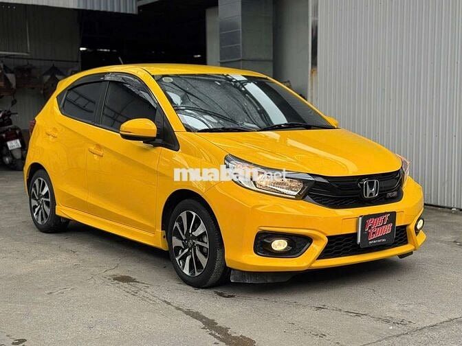 Honda Brio RS 2021 1.2AT, màu vàng,nhập Thái,2v9km