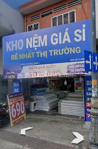 CĂN 1: CHO THUÊ NHÀ MT NGUYỄN VĂN CỪ, P. CẦU KHO, Q.1, 40TR.