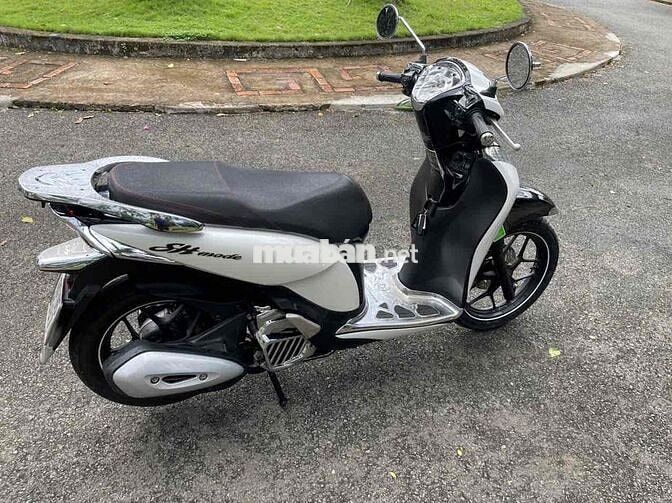 Honda SH Mode Trắng đen Xe tay ga