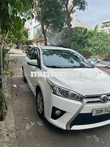 Tôi CC cần bán Yaris 1.3 bản G 2014 Trắng Tự Động