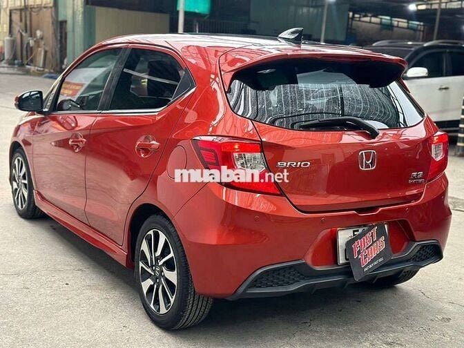 Honda Brio RS 2021 1.2AT, màu đỏ, 25.000 km