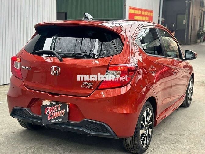 Honda Brio RS 2021 1.2AT, màu đỏ, 25.000 km