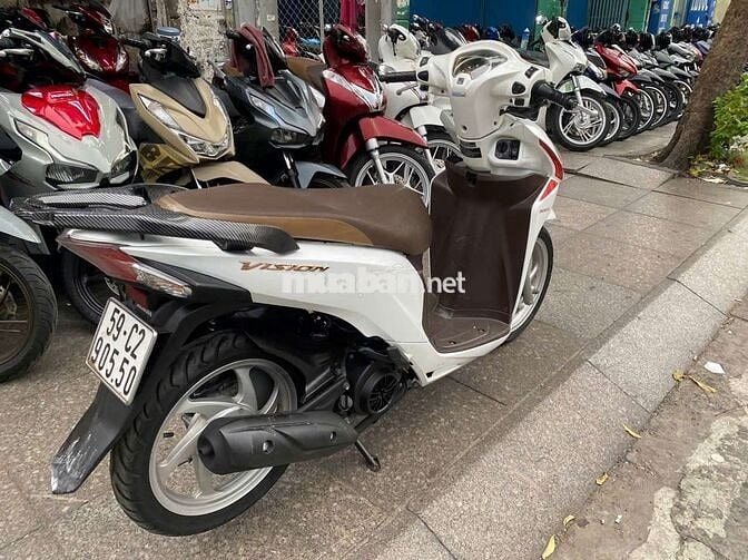 Honda Vision 2020 Smartkey Trắng