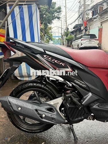 Honda Click Thái 2014 Đỏ đen 37000 km