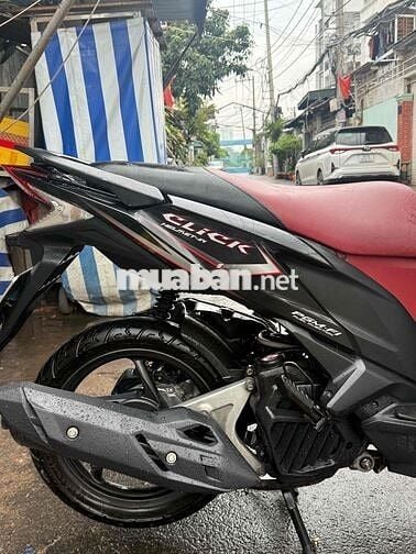 Honda Click Thái 2014 Đỏ đen 37000 km