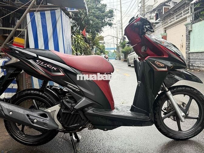 Honda Click Thái 2014 Đỏ đen 37000 km
