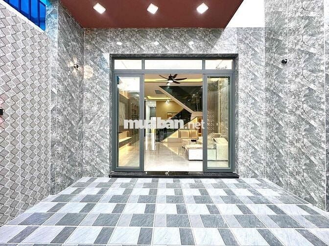 Căn Nhà 2 Mặt Tiền Trước Sau KDC Hoàng Phúc , 5m x 17m5 Giá Siêu Rẻ