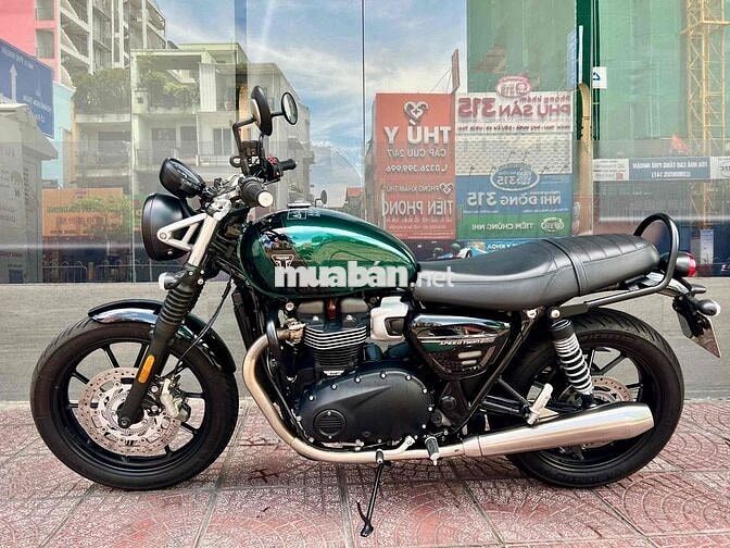 Triumph Speed Twin 2024 Competition Green 7.000 km