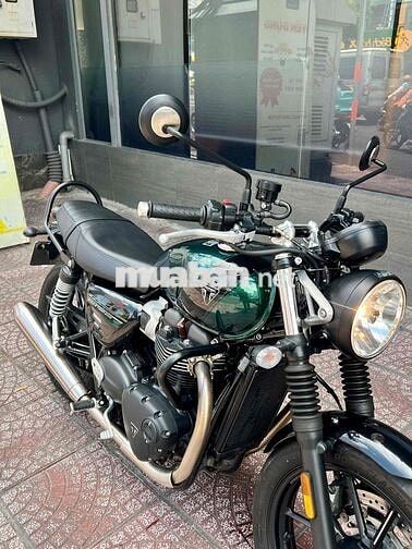 Triumph Speed Twin 2024 Competition Green 7.000 km