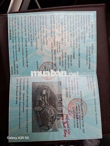 Toyota Corolla Altis 1.8G Nâu mận 70.000 km