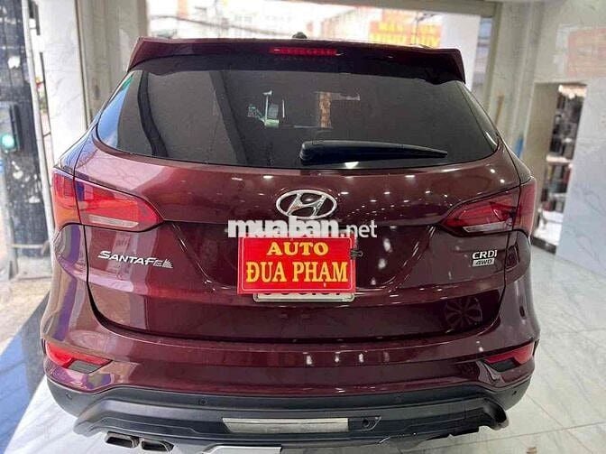 Hyundai Santafe 2018 Full cao cấp 100.000 km Đỏ