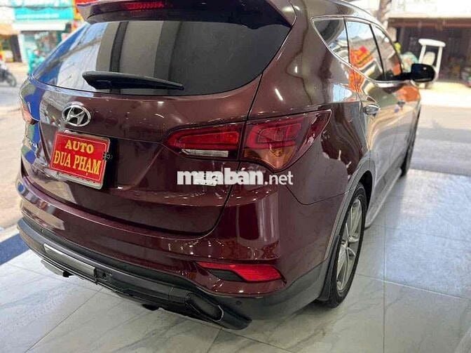 Hyundai Santafe 2018 Full cao cấp 100.000 km Đỏ