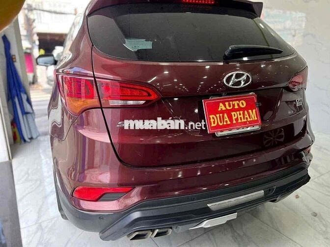 Hyundai Santafe 2018 Full cao cấp 100.000 km Đỏ