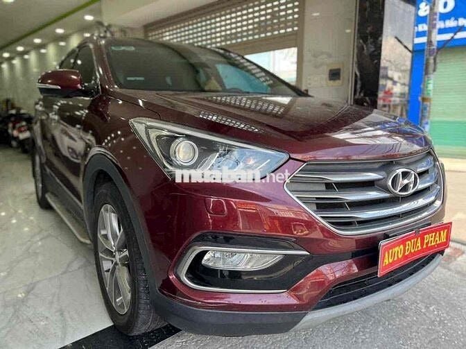 Hyundai Santafe 2018 Full cao cấp 100.000 km Đỏ
