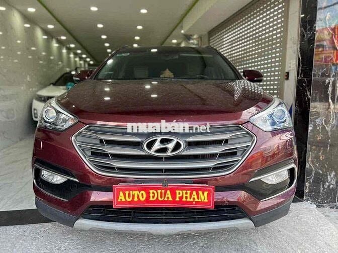 Hyundai Santafe 2018 Full cao cấp 100.000 km Đỏ