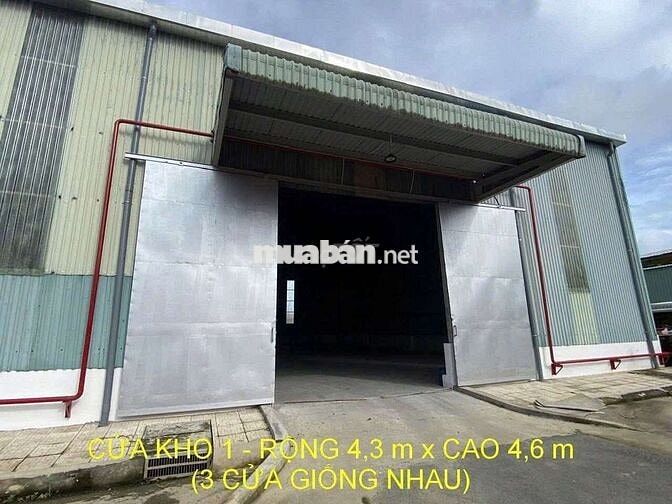 Xưởng Mỹ Phước 5000m giá 60tr sản xuất đa ngành