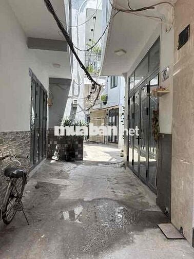 NHÀ NGUYỄN THƯỢNG HIỀN P5 BÌNH THẠNH 3 TẦNG 3WC HẺM 3M 2.55 TỶ TL
