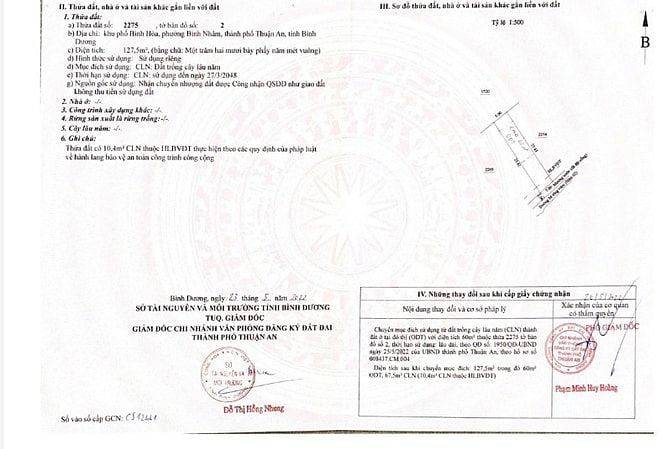 Chính chủ - Thiện chí bán] Đất đẹp 5x26 - Đường ô tô thông 2 đầu