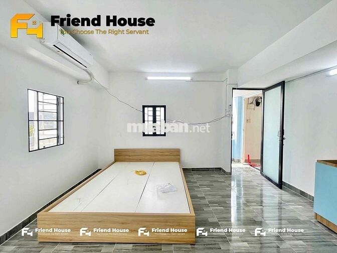 CHO THUÊ PHÒNG STUDIO CỬA SỔ, BANCOL MỚI XÂY GẦN CHỢ HẠNH THÔNG TÂY