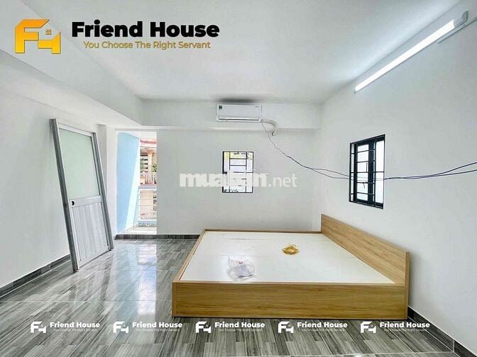 CHO THUÊ PHÒNG STUDIO CỬA SỔ, BANCOL MỚI XÂY GẦN CHỢ HẠNH THÔNG TÂY