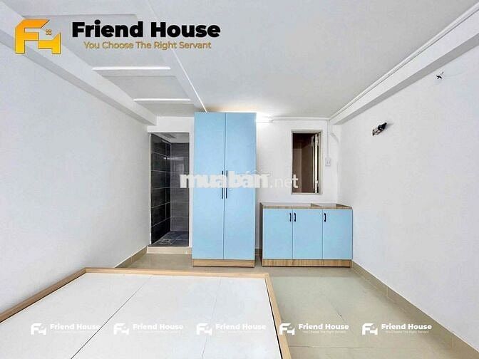 CHO THUÊ PHÒNG STUDIO CỬA SỔ, BANCOL MỚI XÂY GẦN CHỢ HẠNH THÔNG TÂY