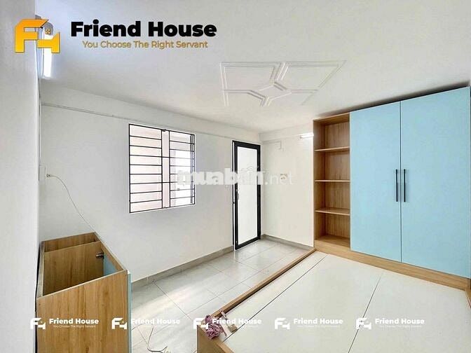 CHO THUÊ PHÒNG STUDIO CỬA SỔ, BANCOL MỚI XÂY GẦN CHỢ HẠNH THÔNG TÂY