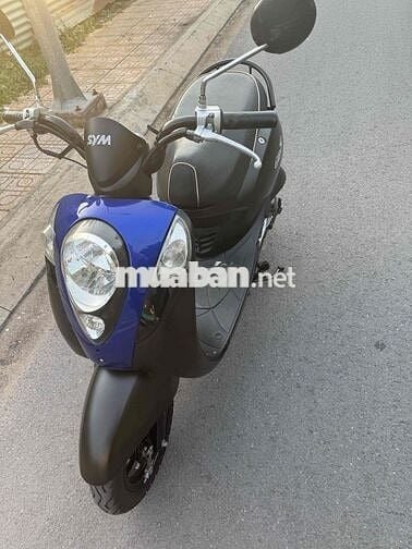 SYM Elite 50 2018 Đen xanh