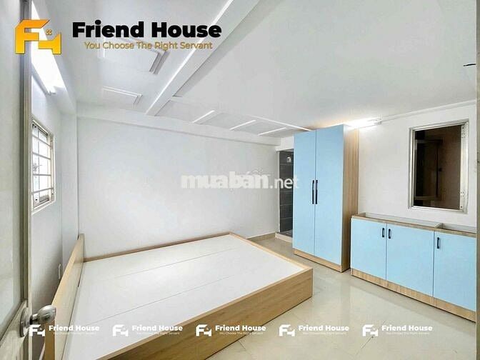 CHO THUÊ PHÒNG STUDIO CỬA SỔ, BANCOL MỚI XÂY GẦN CHỢ HẠNH THÔNG TÂY