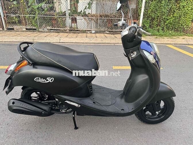SYM Elite 50 2018 Đen xanh