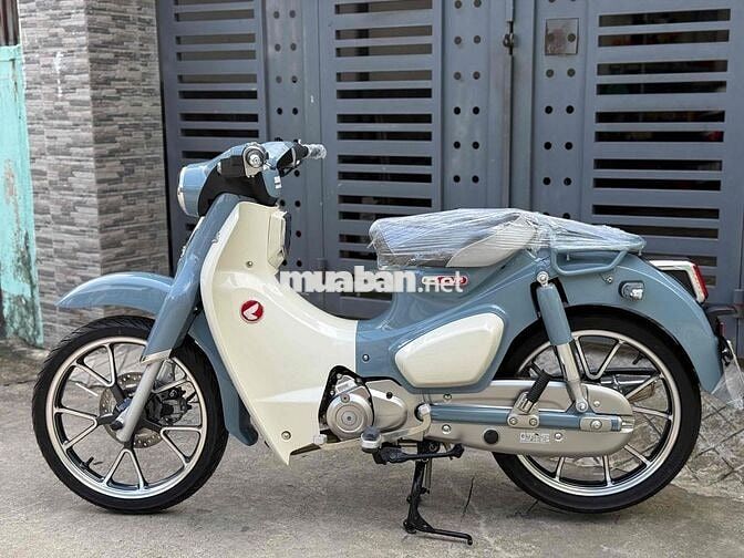 Honda Super Cub 125 2025 Xám trắng—Mới 99.9%