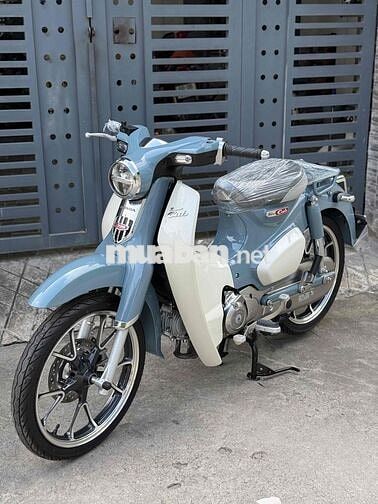 Honda Super Cub 125 2025 Xám trắng—Mới 99.9%